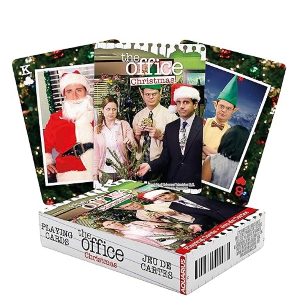 NWT! The Office Christmas Comedy Funny Playing Cards NEW